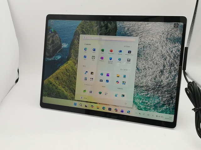 【中古】Microsoft Surface Pro (第11世代/2024) Copilot+PC LCDディスプレイ 【Snapdragon X Plus 16G 256G】 ZHX-00011 プラチナ【川崎駅前】保証期間１ヶ月【ランクB】_1