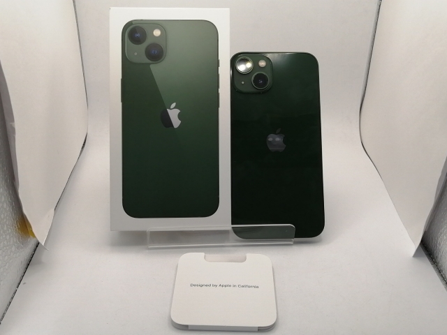 【中古】Apple SoftBank 【SIMフリー】 iPhone 13 128GB グリーン MNGG3J/A【川崎駅前】保証期間１ヶ月【ランクB】_7