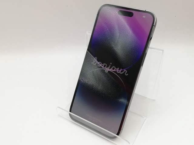 【中古】Apple 国内版 【SIMフリー】 iPhone 14 Pro Max 256GB ディープパープル MQ9E3J/A【川崎駅前】保証期間１ヶ月【ランクA】_1