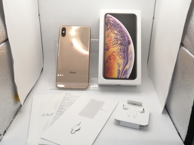 【中古】Apple 国内版 【SIMフリー】 iPhone XS Max 256GB ゴールド MT6W2J/A【川崎駅前】保証期間１ヶ月【ランクC】_7