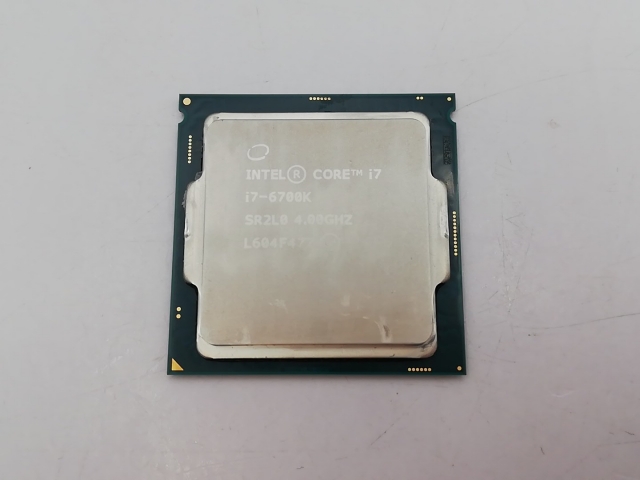 中古】Intel Core i7-6700K (4.0GHz/TB:4.2GHz/SR2L0) BOX LGA1151/4C