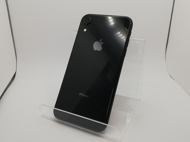 【中古】Apple docomo 【SIMロック解除済み】 iPhone XR 64GB ブラック MT002J/A【川崎駅前】保証期間１ヶ月【ランクC】