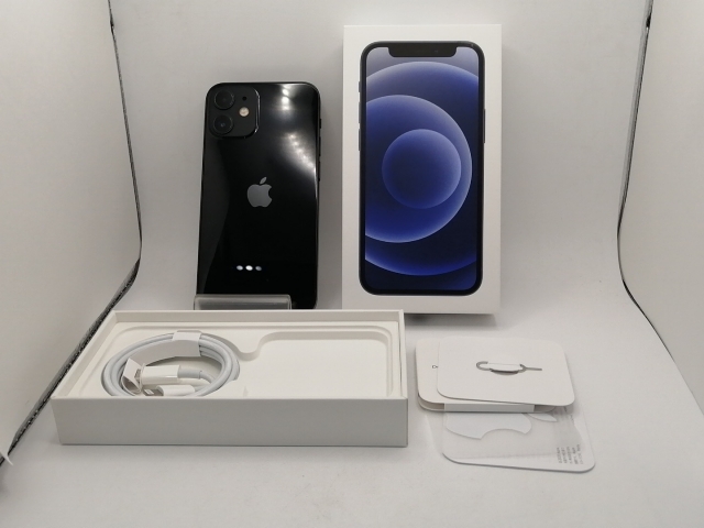 【中古】Apple docomo 【SIMロック解除済み】 iPhone 12 mini 128GB ブラック MGDJ3J/A【川崎駅前】保証期間１ヶ月【ランクA】_7
