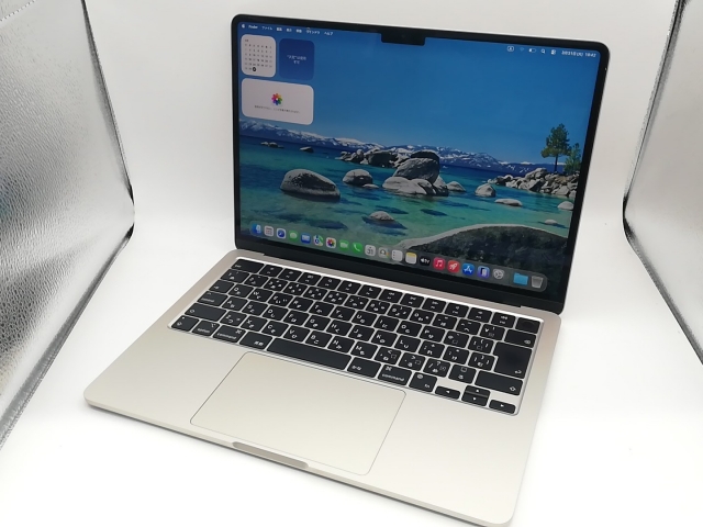 【中古】Apple MacBook Air 13インチ CTO (M3,2024) スターライト M3(CPU:8C/GPU:10C)/24G/2T【川崎駅前】保証期間１ヶ月【ランクA】
