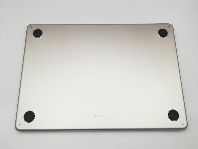 【中古】Apple MacBook Air 13インチ CTO (M3,2024) スターライト M3(CPU:8C/GPU:10C)/24G/2T【川崎駅前】保証期間１ヶ月【ランクA】_6