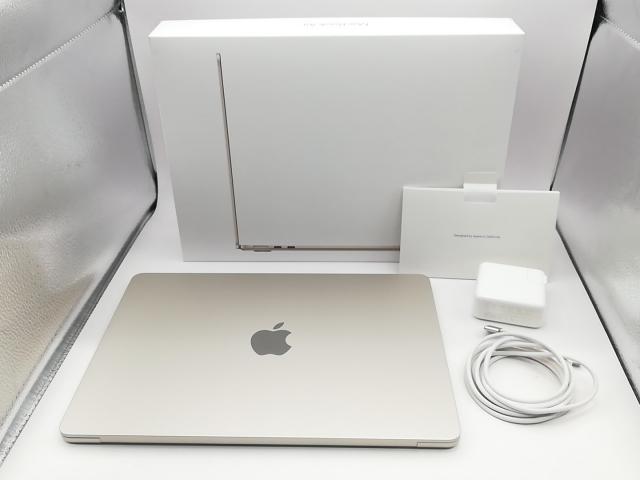 【中古】Apple MacBook Air 13インチ CTO (M3,2024) スターライト M3(CPU:8C/GPU:10C)/24G/2T【川崎駅前】保証期間１ヶ月【ランクA】_8