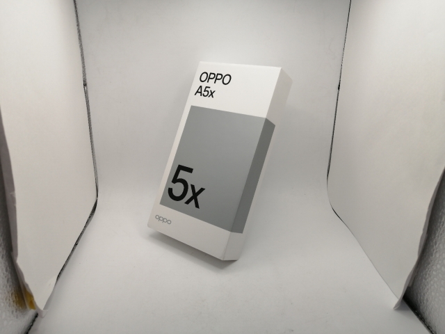 【未使用】Oppo 国内版 【SIMフリー】 OPPO A5x 4GB 128GB ブルー【川崎駅前】保証期間３ヶ月_2