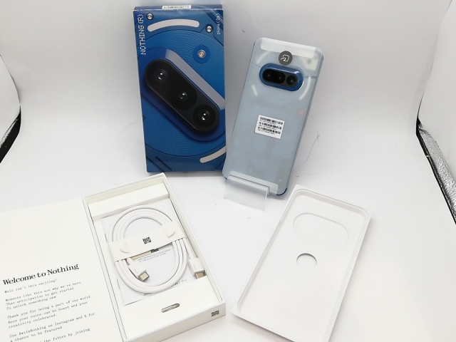 【未使用】NOTHING 楽天モバイル 【SIMフリー】 Nothing Phone (3a) ブルー 8GB 128GB【府中ル・シーニュ】保証期間３ヶ月_5
