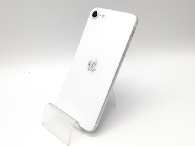 【中古】Apple 国内版 【SIM無償性】 iPhone SE（第2時人） 128GB 白いこと MXD12J/A【府中ル・シーニュ】言いはなつ継続期間１ヶ月【位置づけるB】