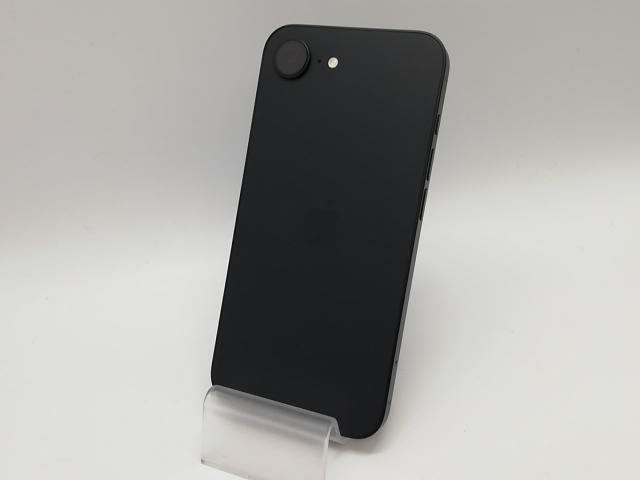 【中古】Apple 国内版 【SIMフリー】 iPhone 16e 128GB ブラック MD1Q4J/A【府中ル・シーニュ】保証期間１ヶ月【ランクA】