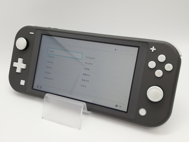 中古】Nintendo Switch Lite 本体 グレー HDH-S-GAZAA【府中ル 