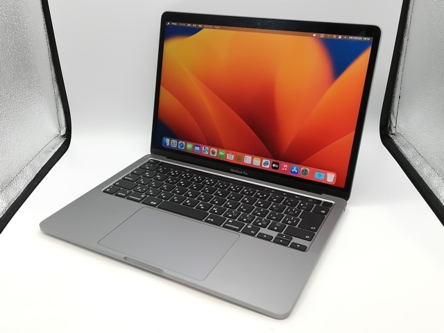 【中古】Apple MacBook Pro 13インチ M1(CPU:8C/GPU:8C) 8GB/256GB スペースグレイ MYD82J/A (M1・2020)【府中ル・シーニュ】保証期間１ヶ月【ランクA】