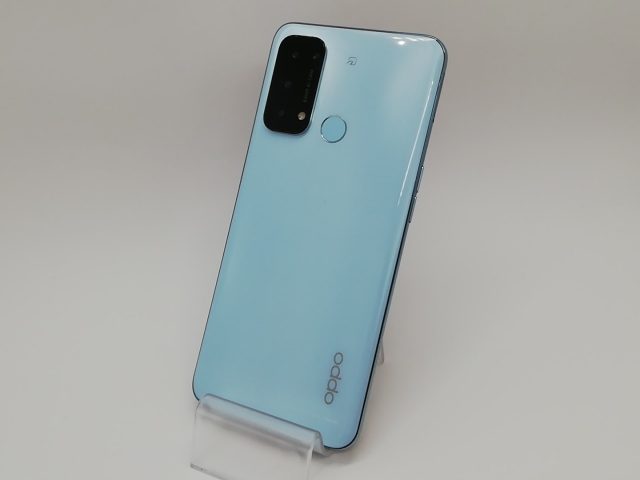 【中古】Oppo 国内版 【SIMフリー】 OPPO Reno5 A アイスブルー 6GB 128GB CPH2199【府中ル・シーニュ】保証期間１ヶ月【ランクB】