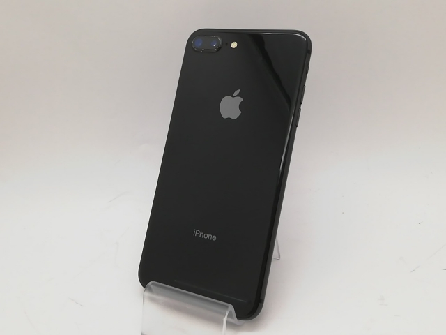 【中古】Apple SoftBank 【SIMロック解除済み】 iPhone 8 Plus 64GB スペースグレイ MQ9K2J/A【府中ル・シーニュ】保証期間１ヶ月【ランクB】