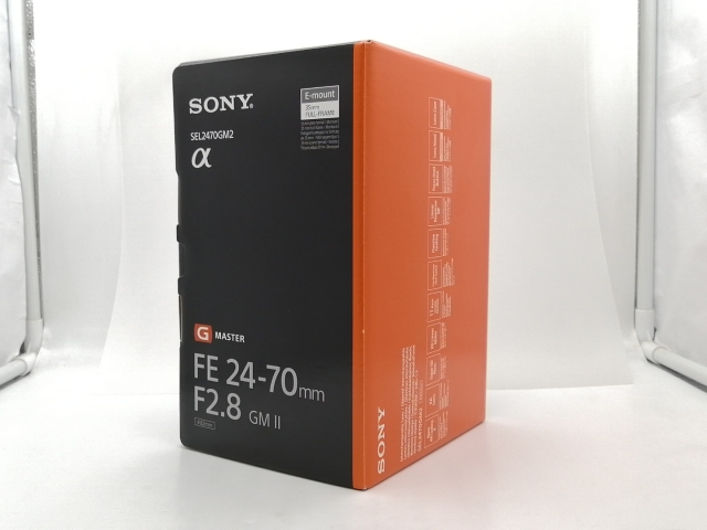 【未使用】SONY FE 24-70mm F2.8 GM II SEL2470GM2 (SONY Eマウント(FE))【新宿2】保証期間３ヶ月 138,990円