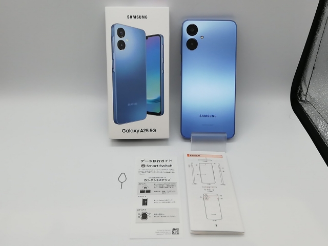 【中古】SAMSUNG au 【SIMフリー】 Galaxy A25 5G ブルー 4GB 64GB SCG33【府中ル・シーニュ】保証期間１ヶ月【ランクA】_6