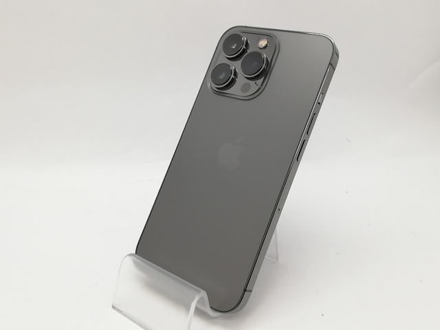 【中古】Apple 国内版 【SIMフリー】 iPhone 13 Pro 128GB グラファイト MLUE3J/A【府中ル・シーニュ】保証期間１ヶ月【ランクC】