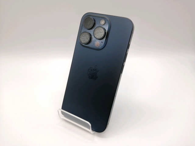 【中古】Apple 国内版 【SIMフリー】 iPhone 15 Pro 256GB ブルーチタニウム MTUG3J/A【スマーク伊勢崎】保証期間１ヶ月【ランクA】