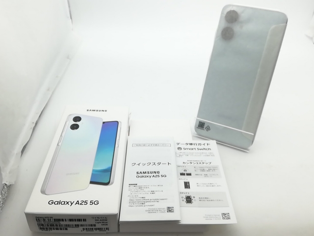 ワイモバイル Galaxy A25 5G Light Blue 64GB 中古〕ワイ