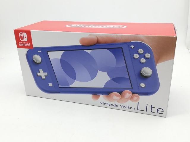 【美品】Nintendo Switch Lite ブルー 保証あり Nintendo Switch (Switch)ニンテンドースイッチライト本体