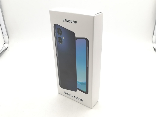 【未使用】SAMSUNG UQmobile 【SIMフリー】 Galaxy A25 5G ブラック 4GB 64GB SCG33【柏】保証期間３ヶ月
