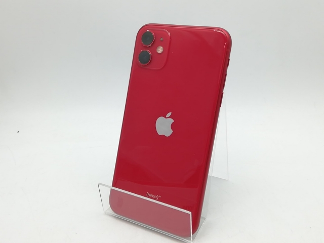 【中古】Apple 国内版 【SIMフリー】 iPhone 11 128GB (PRODUCT)RED MWM32J/A【柏】保証期間１週間【ランクC】
