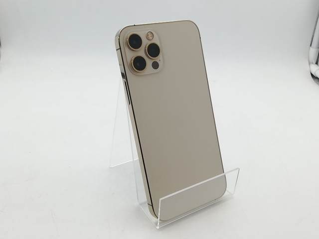 【中古】Apple au 【SIMロック解除済み】 iPhone 12 Pro 128GB ゴールド MGM73J/A【柏】保証期間１ヶ月【ランクB】 42,237円