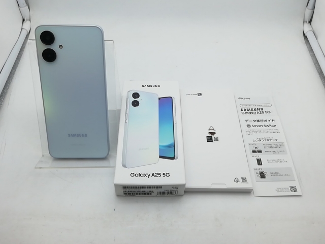 【中古】SAMSUNG docomo 【SIMフリー】 Galaxy A25 5G ライトブルー 4GB 64GB SC-53F【柏】保証期間１ヶ月【ランクA】_3