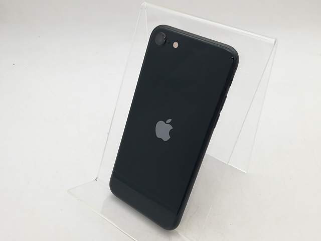 【中古】Apple 国内版 【SIMフリー】 iPhone SE（第3世代） 128GB ミッドナイト MMYF3J/A【柏】保証期間１ヶ月【ランクB】