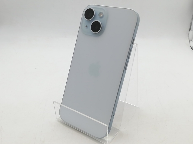 中古】Apple 国内版 【SIMフリー】 iPhone 15 128GB ブルー MTML3J/A