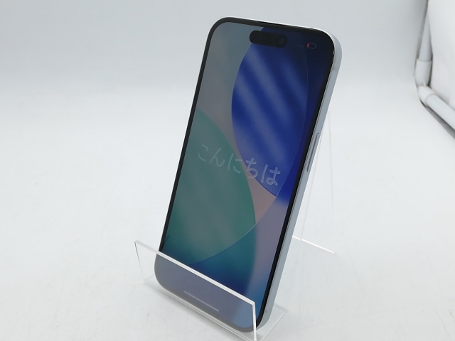 中古】Apple 国内版 【SIMフリー】 iPhone 15 128GB ブルー MTML3J/A