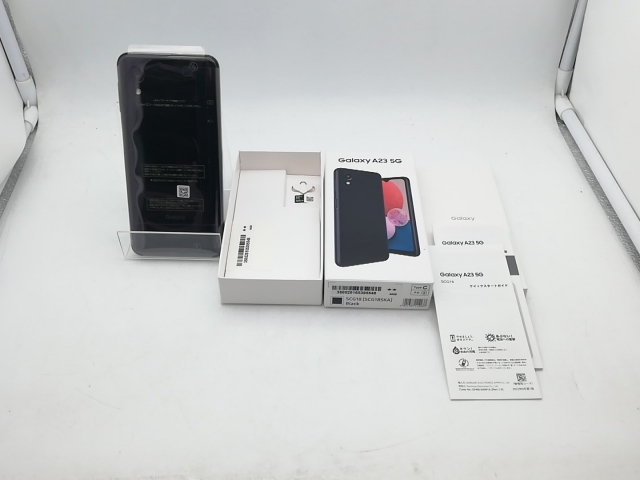 【未使用】SAMSUNG au 【SIMフリー】 Galaxy A23 5G 4GB 64GB SCG18 ブラック【小倉駅前】保証期間３ヶ月_3
