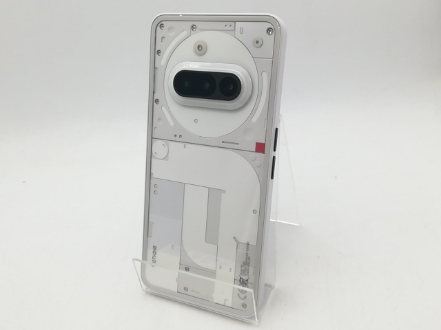 【中古】NOTHING 楽天モバイル 【SIMフリー】 Nothing Phone (3a) ホワイト 8GB 128GB【柏】保証期間１ヶ月【ランクA】