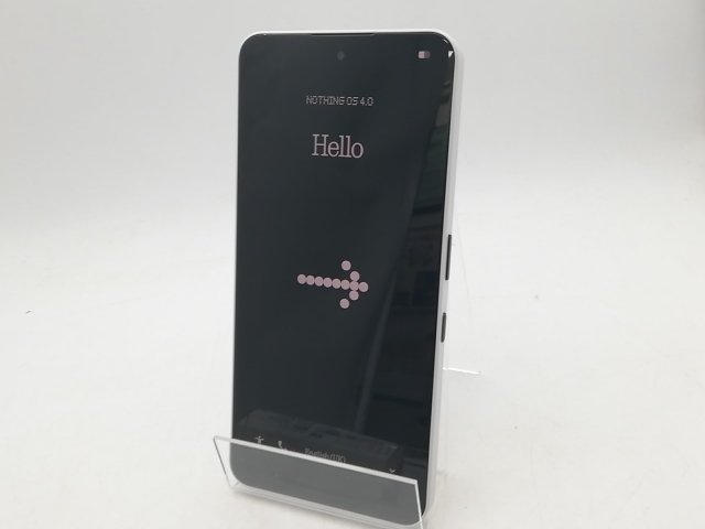 【中古】NOTHING 楽天モバイル 【SIMフリー】 Nothing Phone (3a) ホワイト 8GB 128GB【柏】保証期間１ヶ月【ランクA】_1