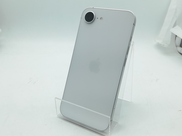 【中古】Apple ymobile 【SIMフリー】 iPhone 16e 128GB ホワイト MD1R4J/A【柏】保証期間１ヶ月【ランクA】