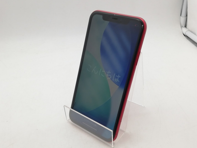 【中古】Apple docomo 【SIM鍵を掛ける取り消す済み】 iPhone 11 128GB (PRODUCT)RED MWM32J/A【柏】言いはなつ継続期間１週【位置づけるC】