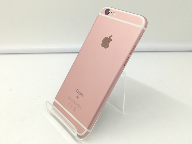 【中古】Apple docomo 【SIMロック解除済み】 iPhone 6s 32GB ローズゴールド MN122J/A【札幌】保証期間１週間【ランクC】