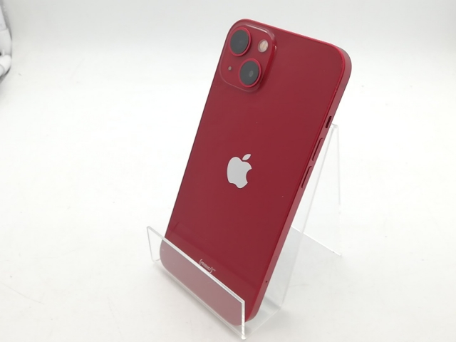 【中古】Apple au 【SIMフリー】 iPhone 13 256GB (PRODUCT)RED MLNL3J/A【柏】保証期間１ヶ月【ランクB】
