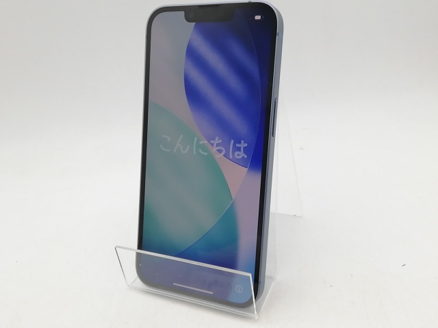 【中古】Apple docomo 【SIMフリー】 iPhone 14 128GB ブルー MPVJ3J/A【新橋】保証期間１ヶ月【ランクB】_1
