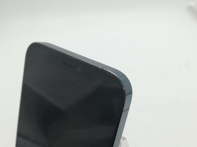 【中古】Apple SoftBank 【SIMロック解除済み】 iPhone 12 Pro 256GB パシフィックブルー MGMD3J/A【柏】保証期間１週間【ランクC】_9