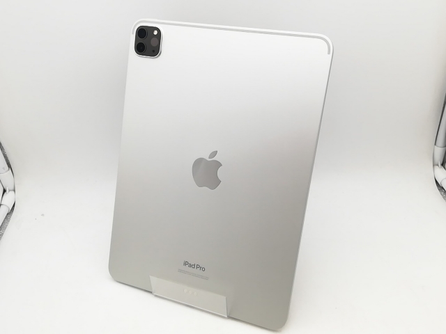 【中古】Apple 【Wi-Fi】 11インチ iPad Pro（第4世代/2022） 128GB シルバー MNXE3J/A【柏】保証期間１ヶ月【ランクA】