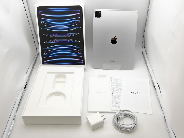 【中古】Apple 【Wi-Fi】 11インチ iPad Pro（第4世代/2022） 128GB シルバー MNXE3J/A【柏】保証期間１ヶ月【ランクA】_7