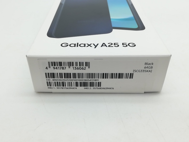 【新品・未開封】GALAXY A25 5G　ブラック 新品未開封》Samsung Galaxy A25 5G 64GB ブラック - メルカリ