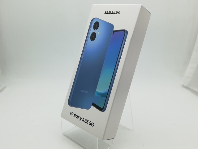 中古)SAMSUNG Galaxy A25 5G 64GB ブルー SCG33 au SIMフリー