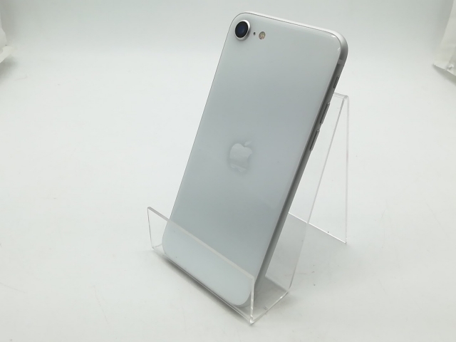【中古】Apple au 【SIMロック解除済み】 iPhone SE（第2世代） 64GB ホワイト MX9T2J/A【柏】保証期間１ヶ月【ランクC】