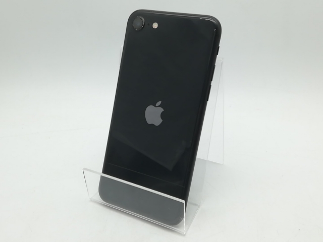 【中古】Apple docomo 【SIMロック解除済み】 iPhone SE（第2世代） 64GB ブラック MX9R2J/A【柏】保証期間１ヶ月【ランクC】