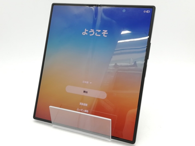 【中古】SAMSUNG 国内版 【SIMフリー】 Galaxy Z Fold6 クラフテッドブラック 12GB 256GB SM-F956QAKASJP【柏】保証期間１ヶ月【ランクB】_1