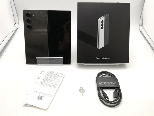【中古】SAMSUNG 国内版 【SIMフリー】 Galaxy Z Fold6 クラフテッドブラック 12GB 256GB SM-F956QAKASJP【柏】保証期間１ヶ月【ランクB】_7