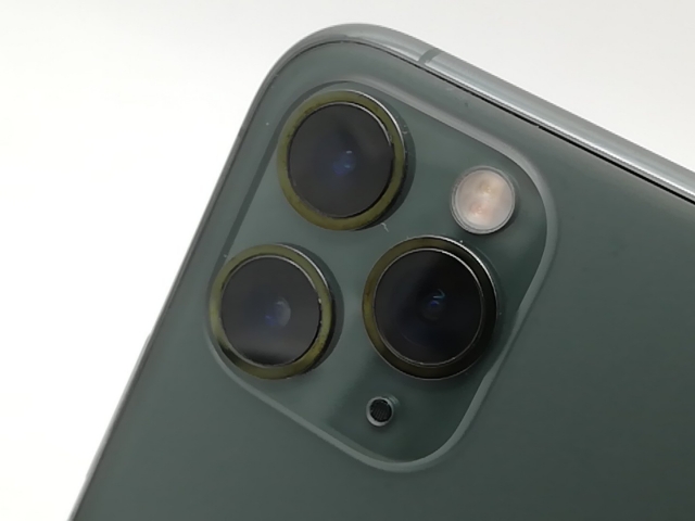 【中古】Apple SoftBank 【SIMロック解除済み】 iPhone 11 Pro Max 64GB ミッドナイトグリーン MWHH2J/A【津田沼】保証期間１週間【ランクC】_6