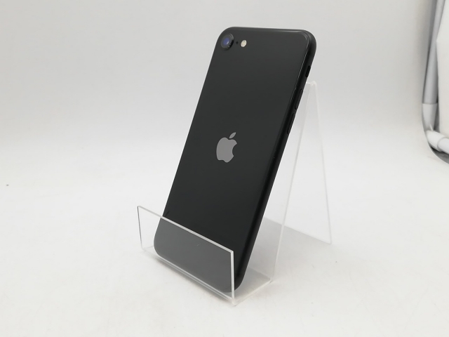 【中古】Apple 国内版 【SIMフリー】 iPhone SE（第2世代） 128GB ブラック MXD02J/A【柏】保証期間１ヶ月【ランクC】